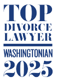 Washingtonian Top Divorce Lawyer Badge